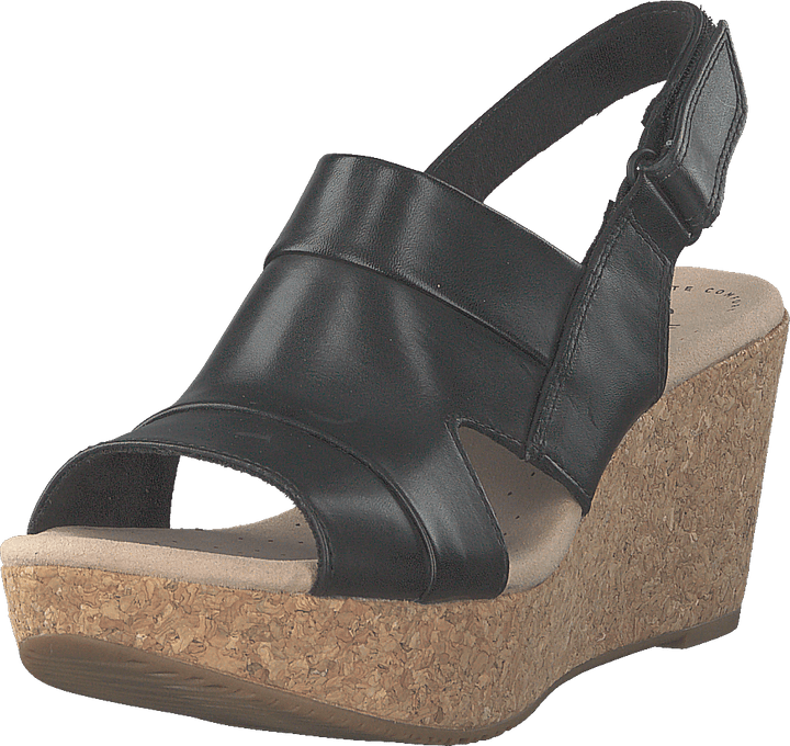 Annadel Elfenbein Schwarz Leder