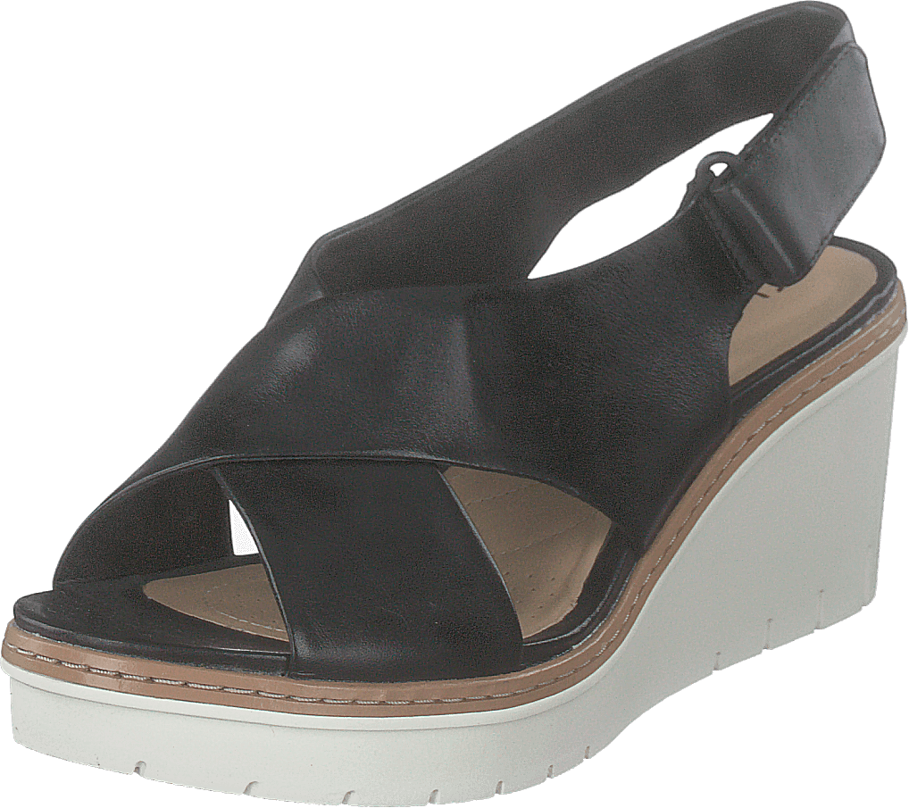 Palm Candid Black Leather
