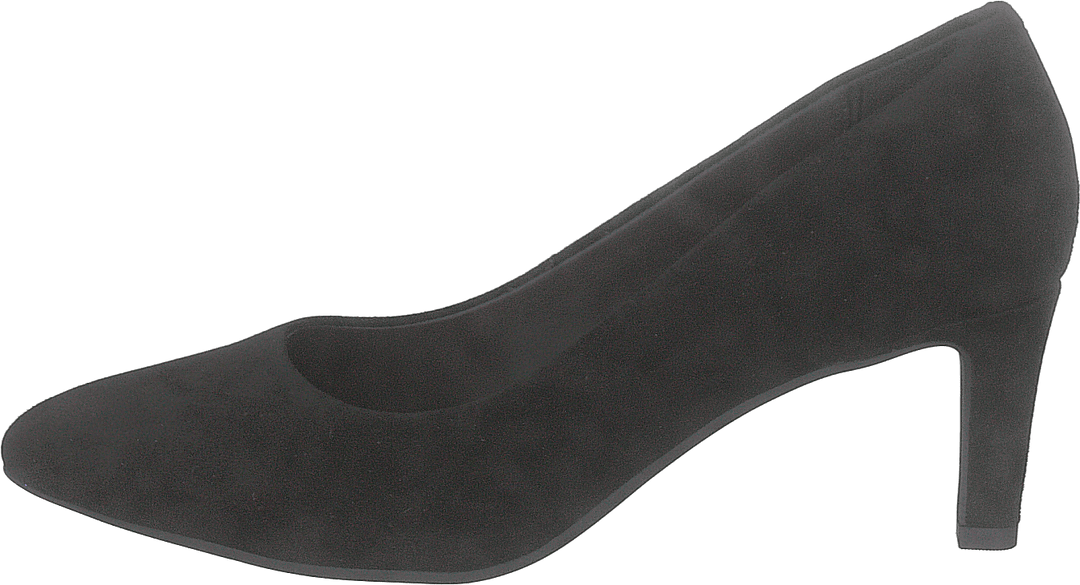 Calla Rose Black Suede