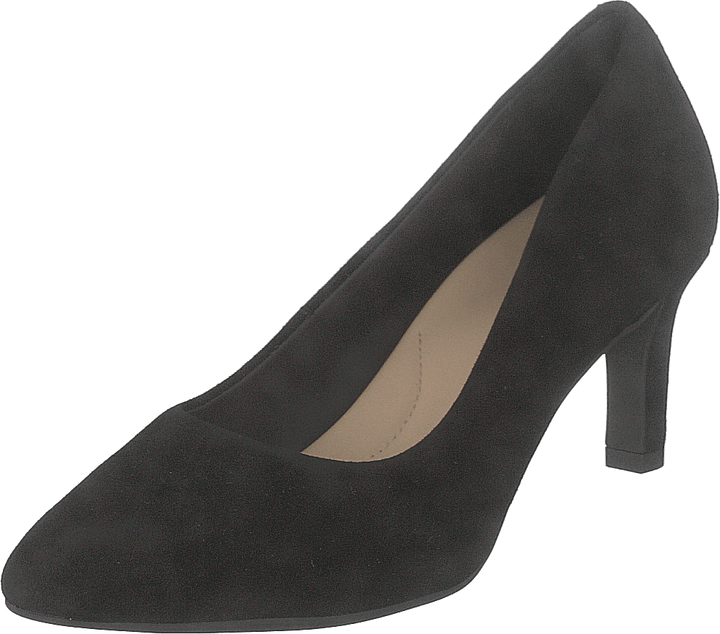 Calla Rose Black Suede