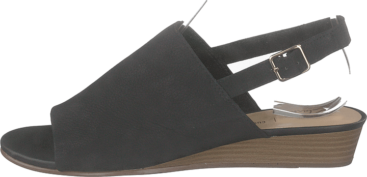 Mena Lilly Black Nubuck