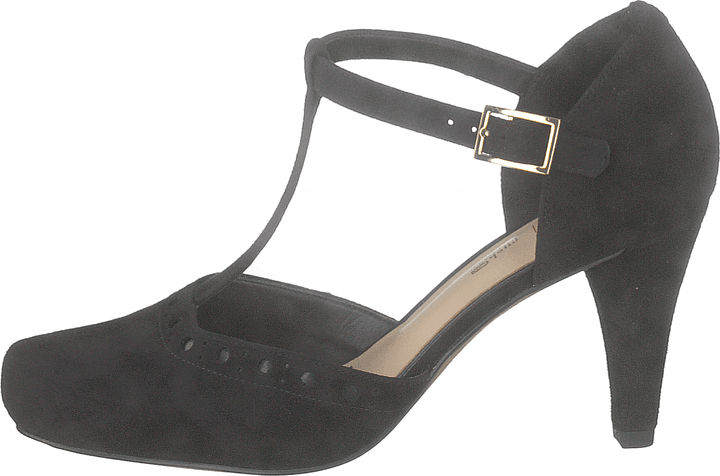 Dalia Lea in pelle scamosciata nera