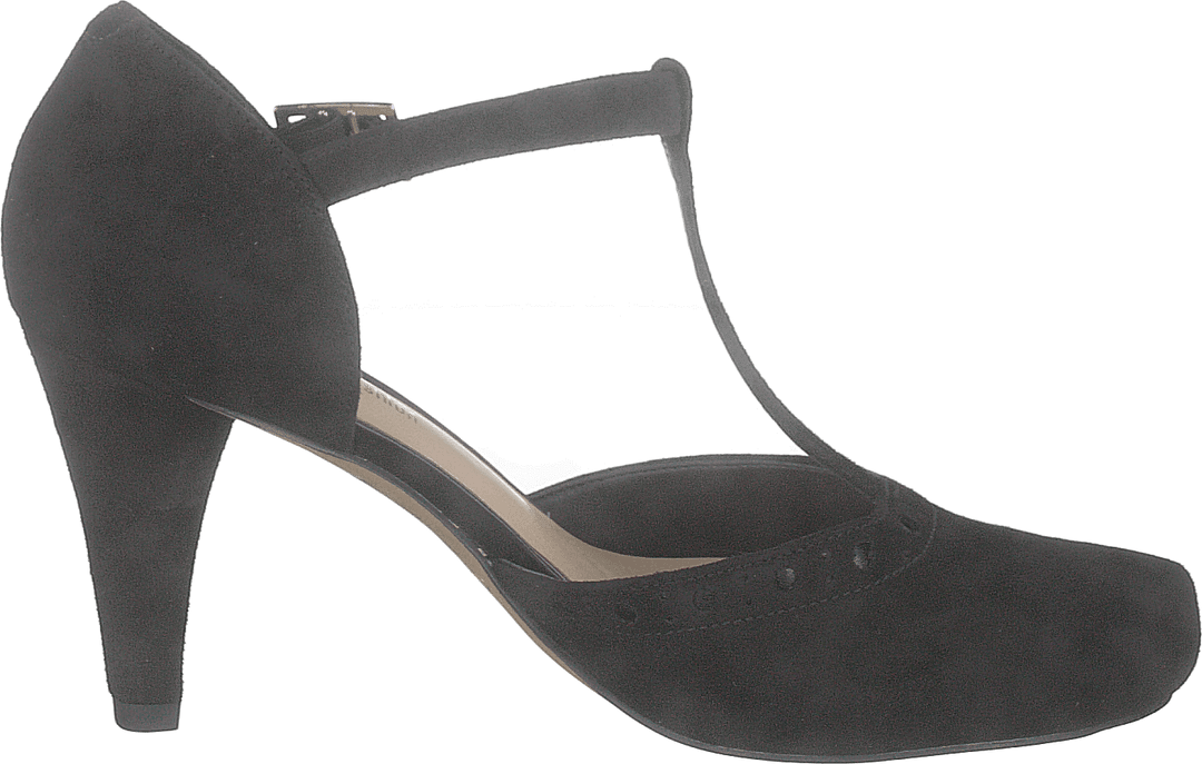 Dalia Lea in pelle scamosciata nera