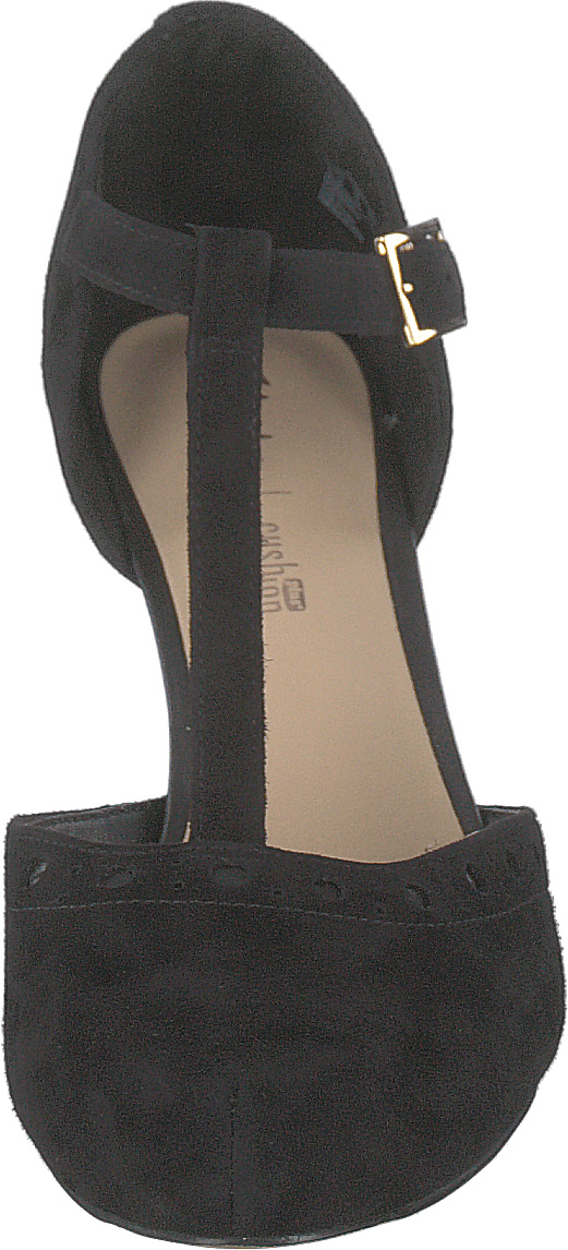 Dalia Lea in pelle scamosciata nera