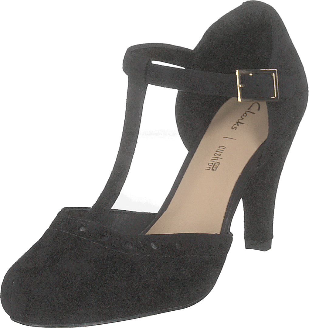 Dalia Lea in pelle scamosciata nera