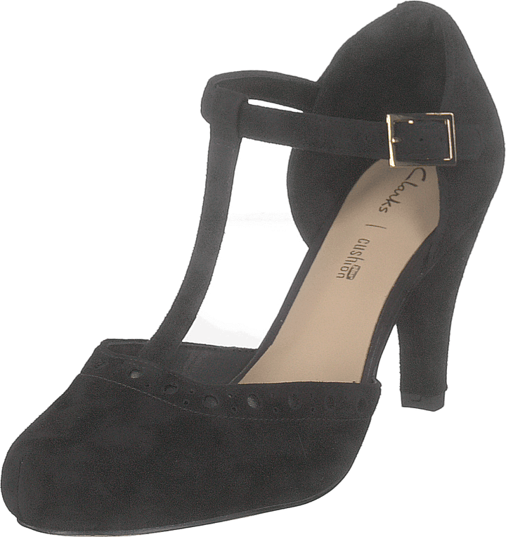 Dalia Lea in pelle scamosciata nera