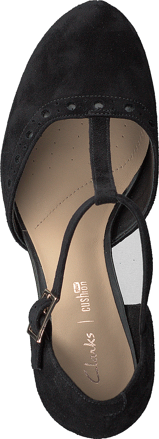 Dalia Lea in pelle scamosciata nera