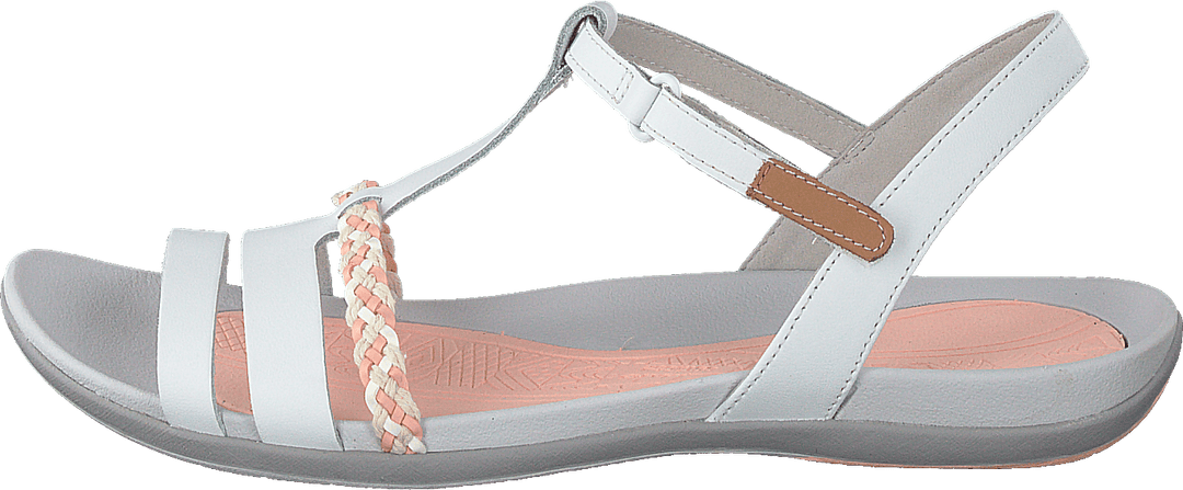 Tealite Grace White Leather