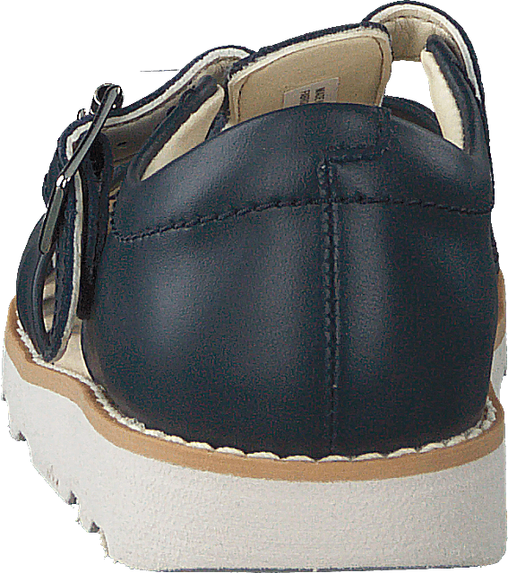 Crown Stem T Navy Leder
