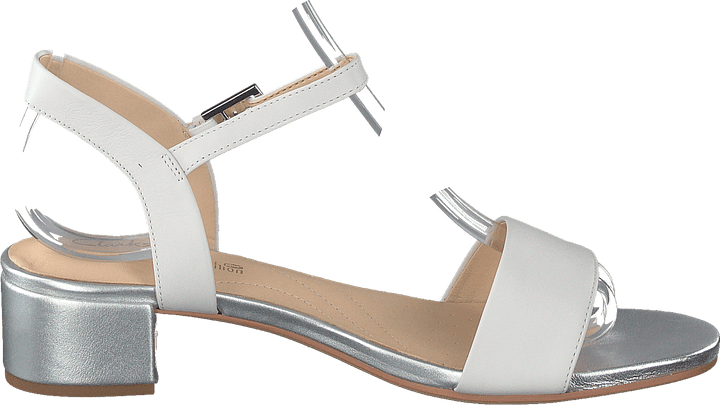 Orabella Iris White Combi Leather