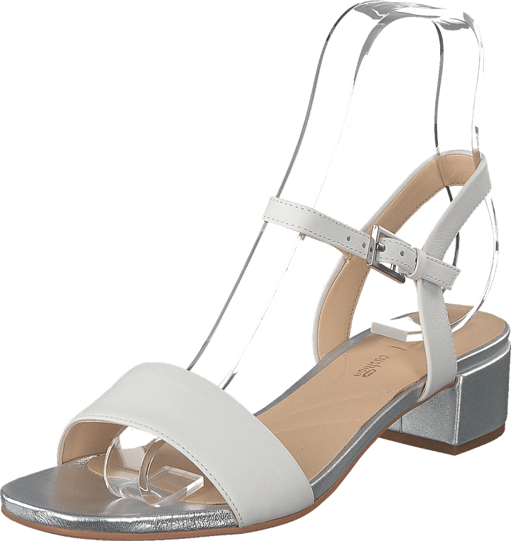 Orabella Iris White Combi Leather