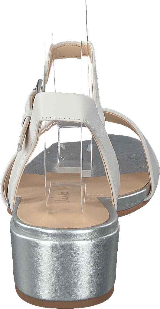 Orabella Iris White Combi Leather