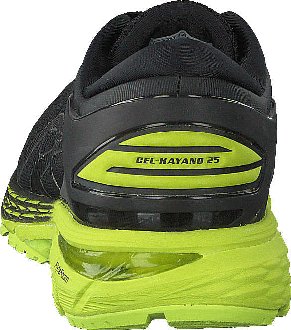 Gel-kayano 25 Black/neo Lime