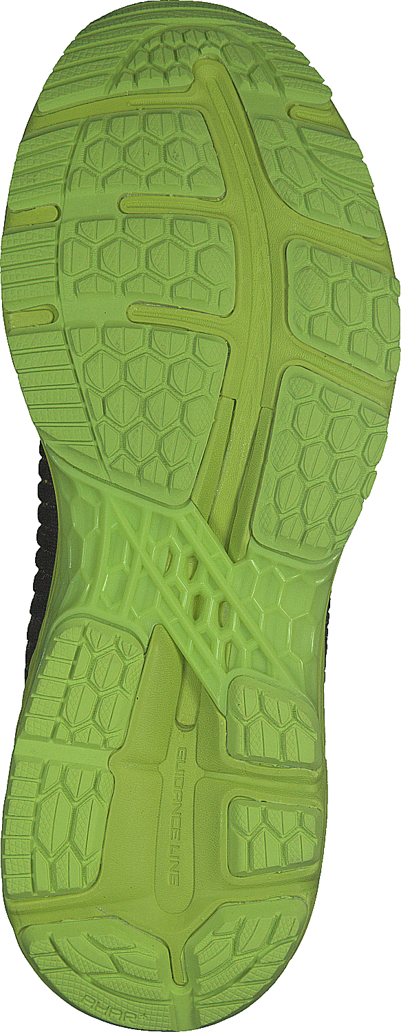 Gel-kayano 25 Black/neo Lime