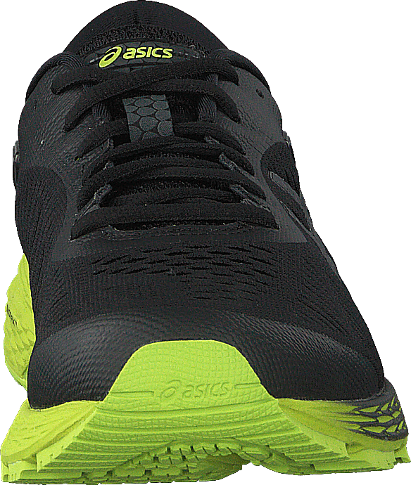Gel-kayano 25 Black/neo Lime