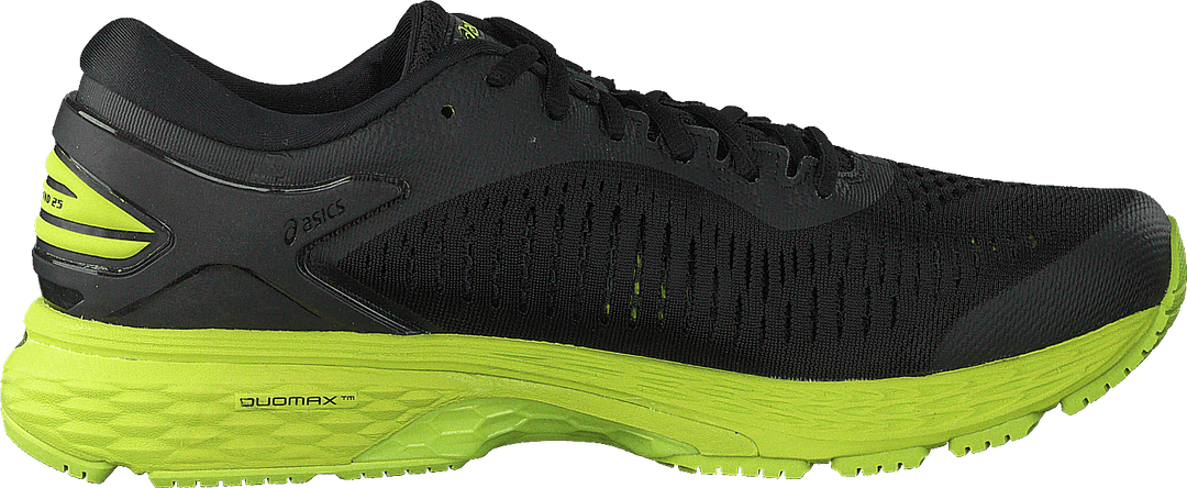 Gel-kayano 25 Black/neo Lime