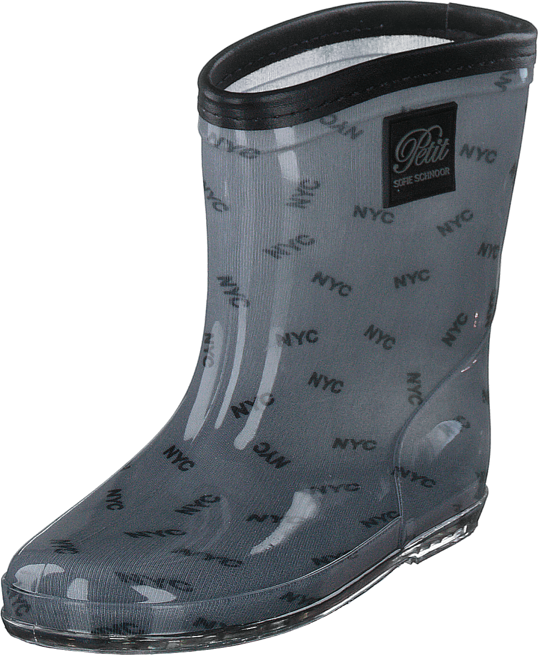 Rubber Boot Baby Nyc All Over Print - Blue