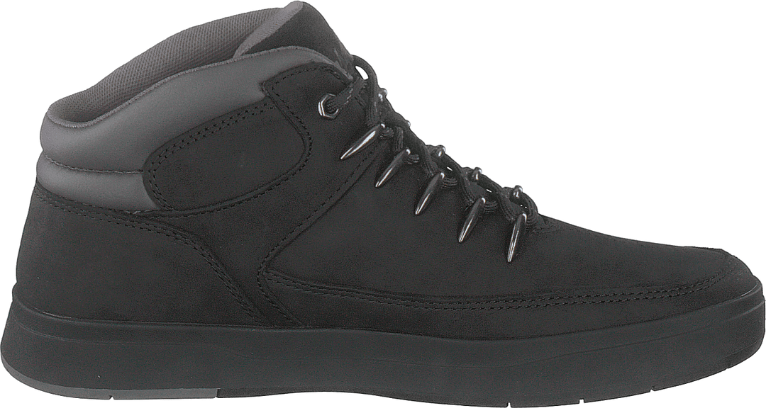 Davis Square Nero Nubuck Nero