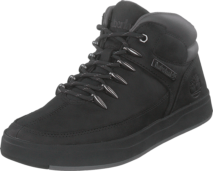 Davis Square Nero Nubuck Nero