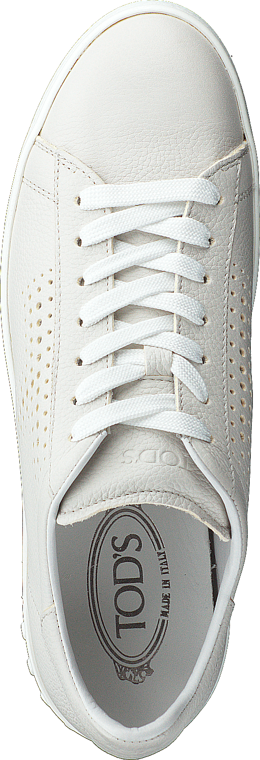 Leather Sneakers Bianco Calce