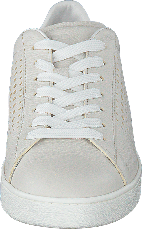 Leather Sneakers Bianco Calce