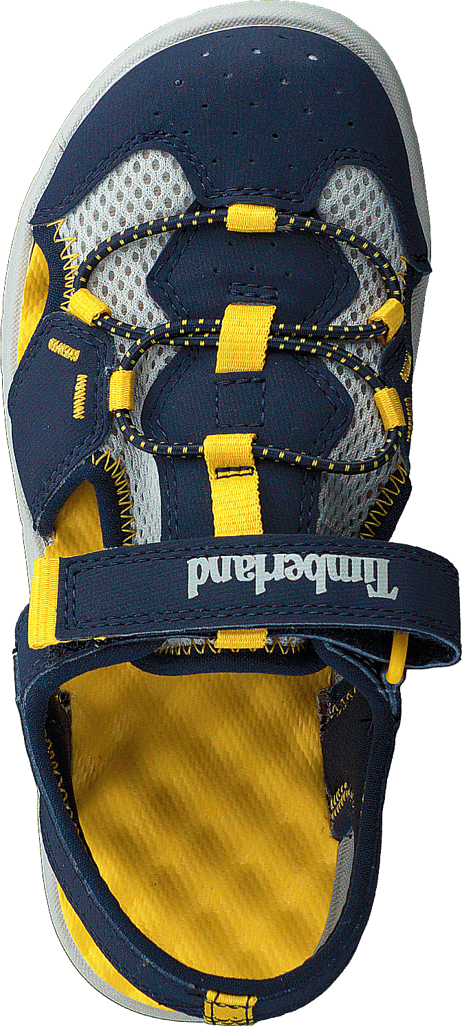 Perkins Row Fisherman Navy/yellow