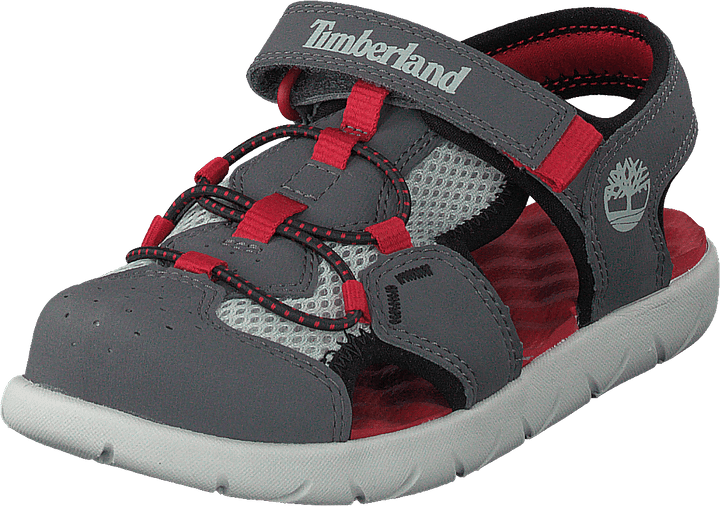 Perkins Row Fisherman Dark Grey/red