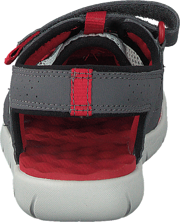 Perkins Row Fisherman Dark Grey/red