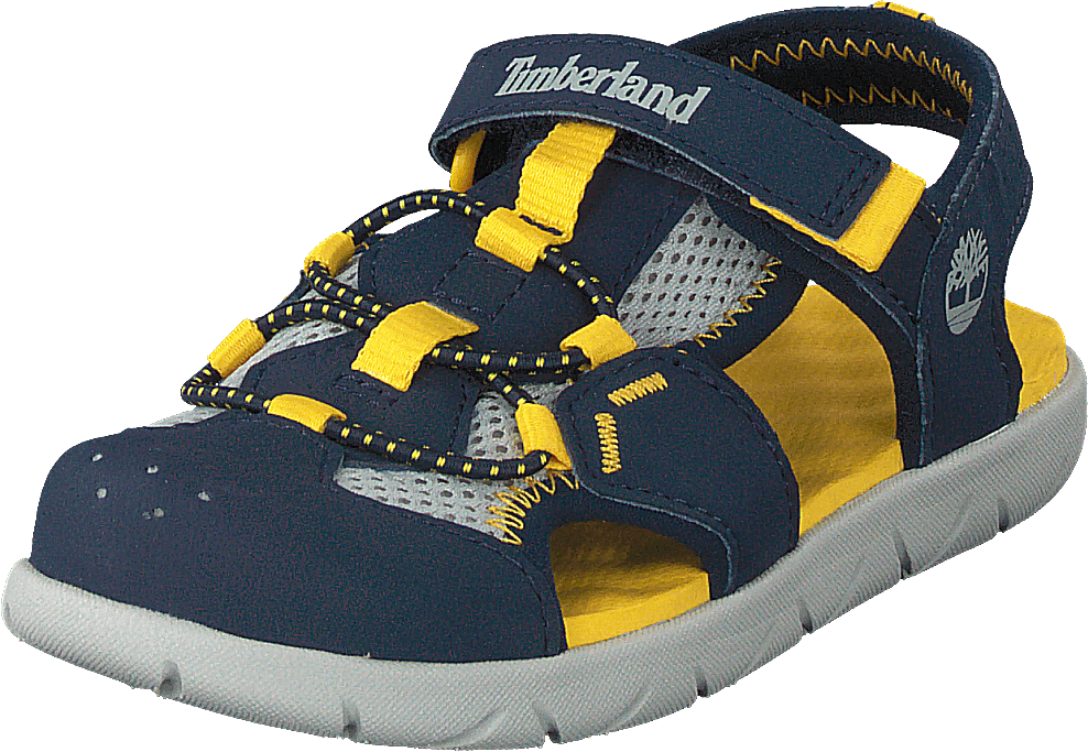 Perkins Row Fisherman Navy/giallo