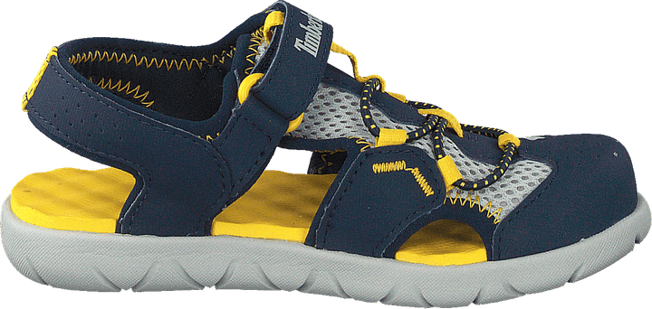 Perkins Row Fisherman Navy/giallo