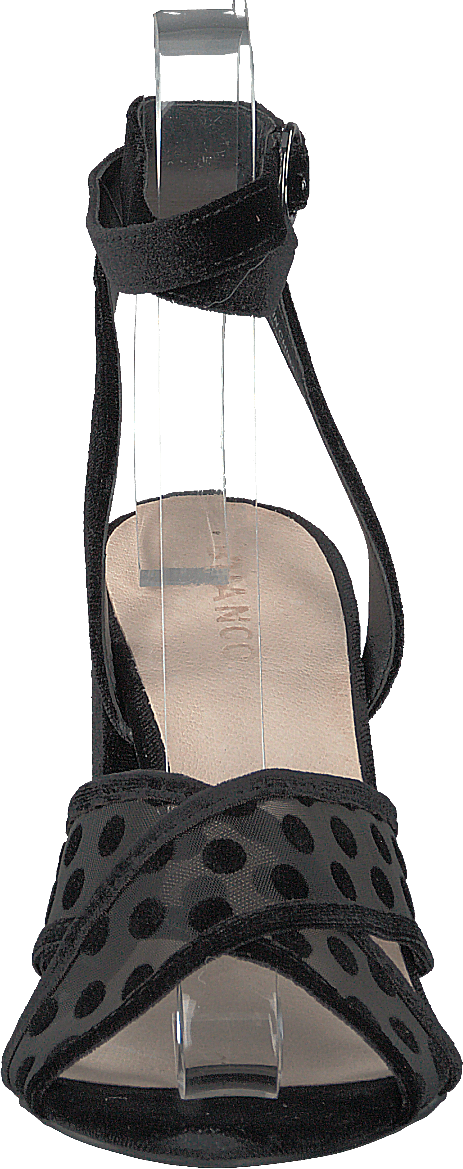 Cali Velour Dots Sandal 104 - Svart 4