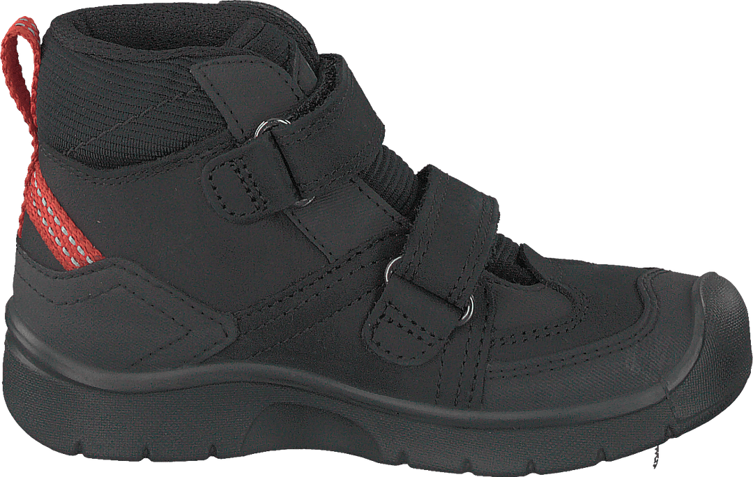 Hikeport Mid Strap Wp Black/bright Red