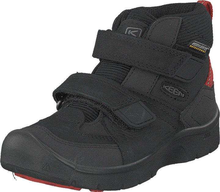 Hikeport Mid Strap Wp Black/bright Red