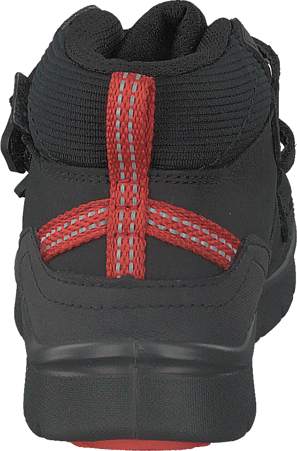 Hikeport Mid Strap Wp Black/bright Red