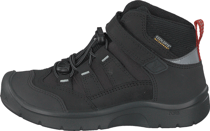 Hikeport Mid Wp Svart/bright Red