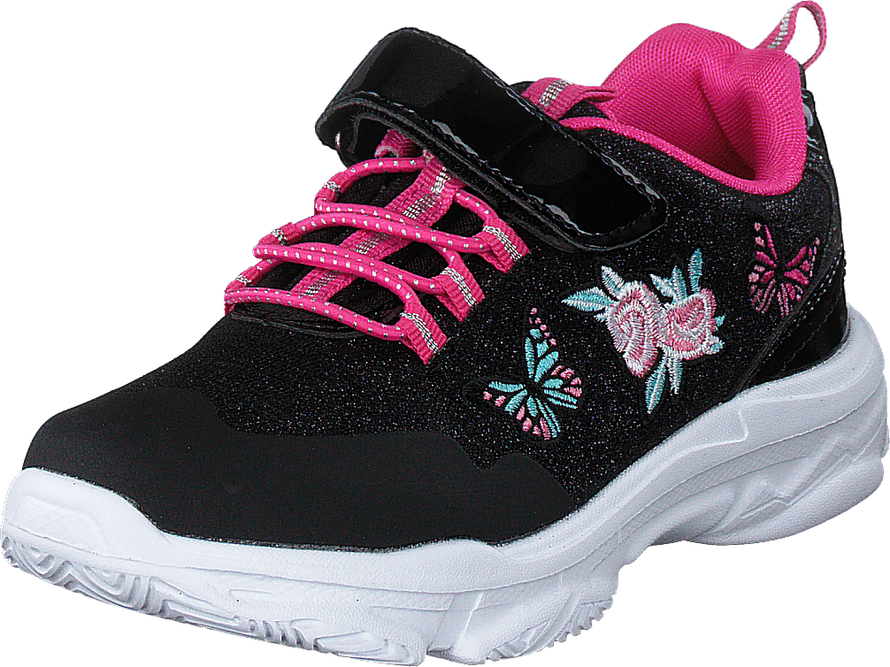 Wave Black/fuxia