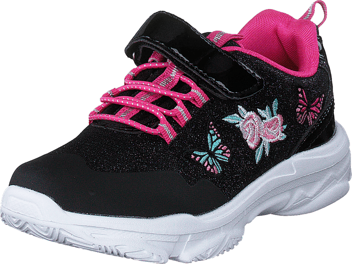 Wave Black/fuxia