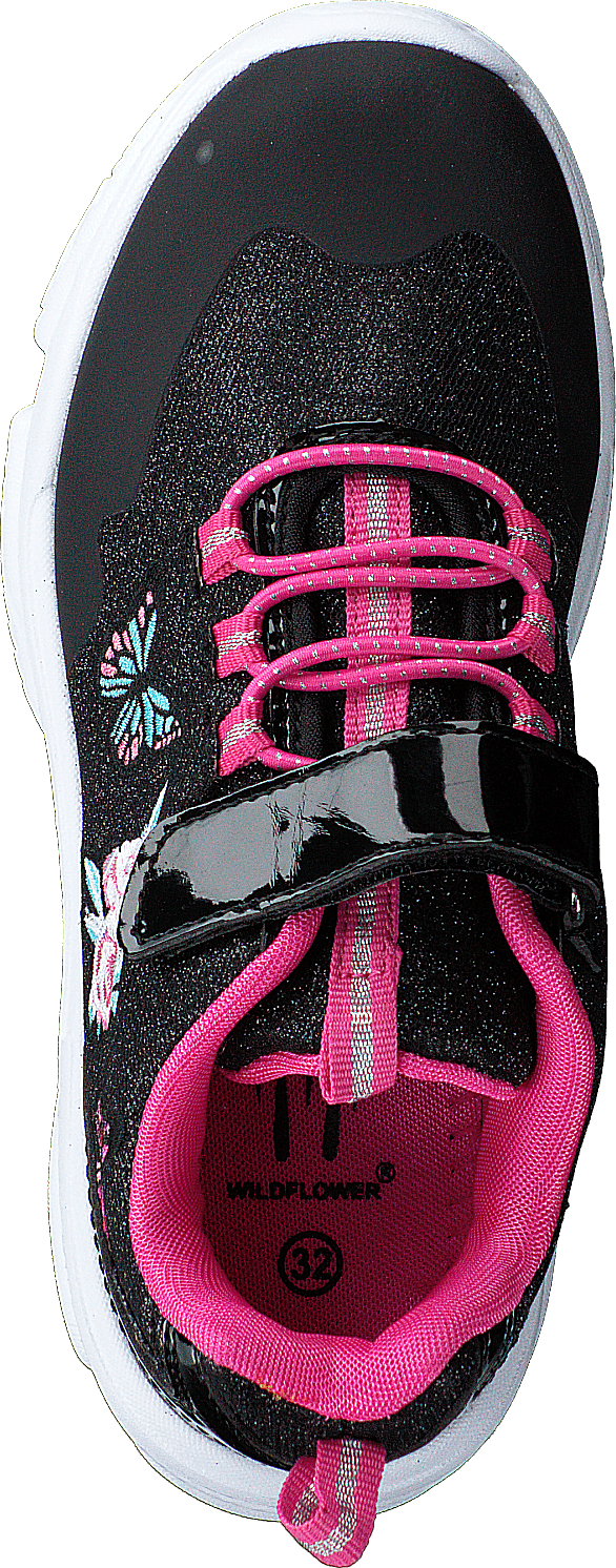 Wave Black/fuxia