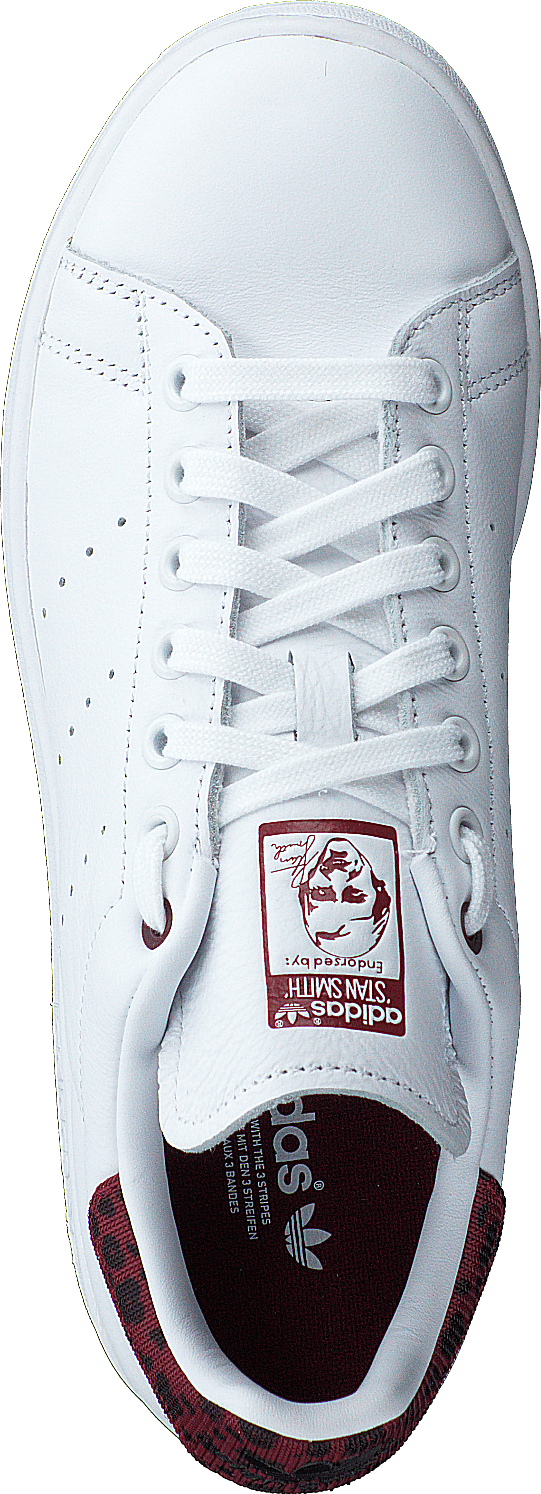 stan smith w ftwr white/collegiate burgundy –