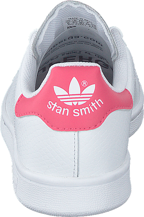 Stan Smith J Ftwr White/ftwr White/real Pin