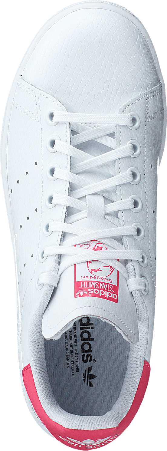 Stan Smith J Ftwr White/ftwr White/real Pin