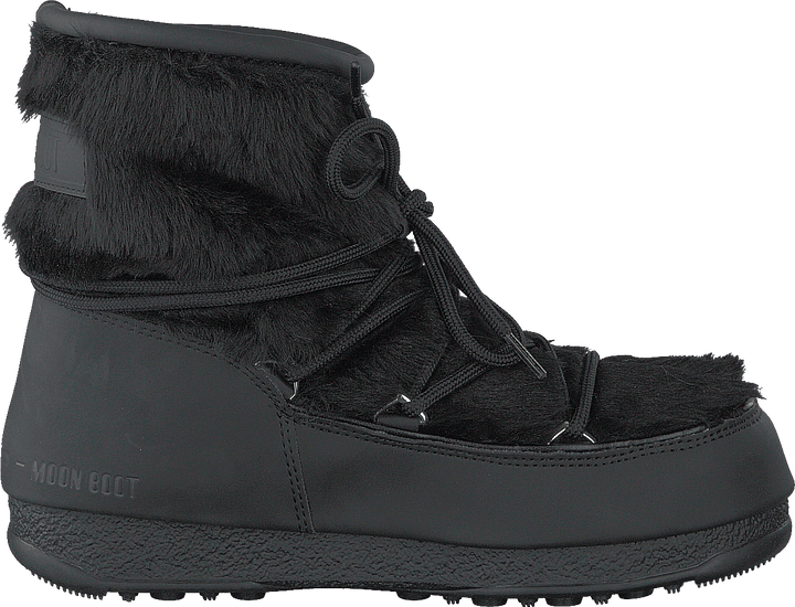 Monaco Low Fur Wp Black