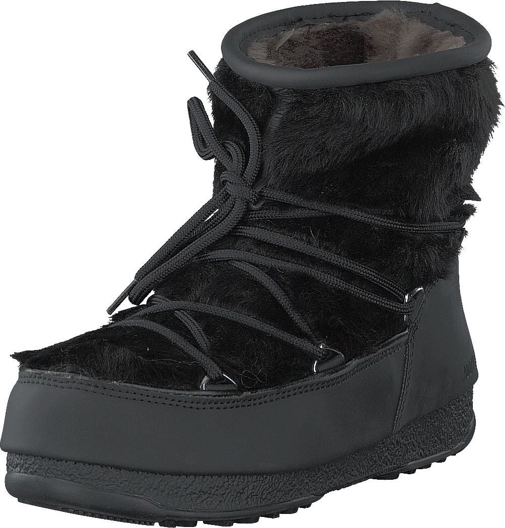 Monaco Low Fur Wp Black