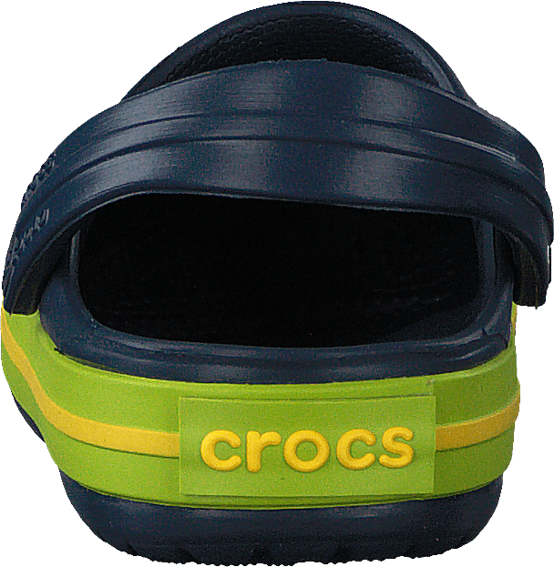 Crocband Clog Kinder Navy / Volt Grün