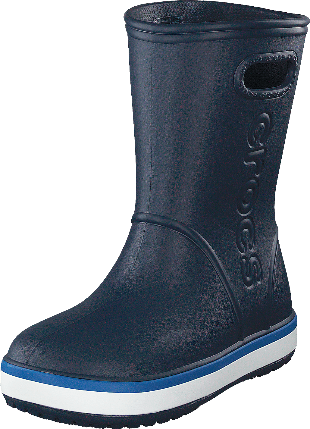 Stivale da pioggia Crocband K Navy/Bright Cobalt