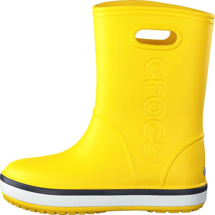 Crocband Rain Boot K Giallo/navy