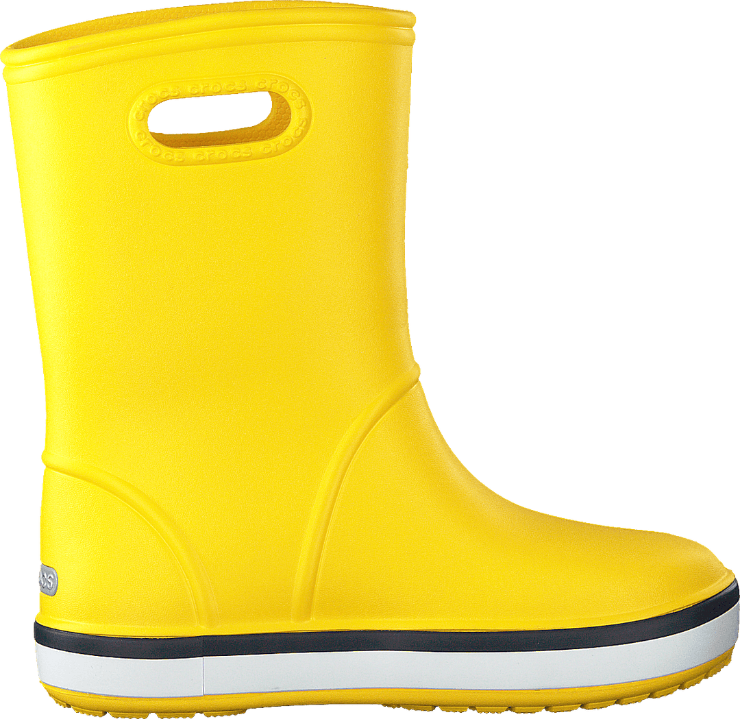 Crocband Rain Boot K Giallo/navy