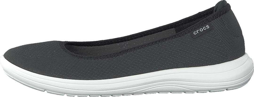 Crocs Reviva Flat W Black/white