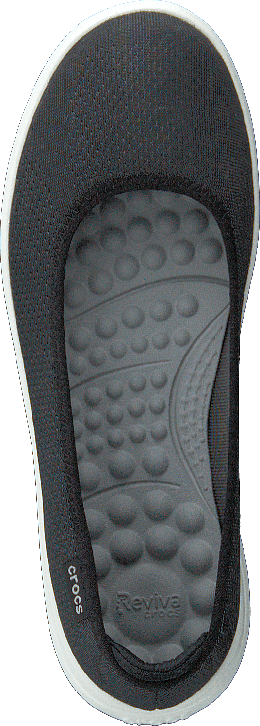 Crocs Reviva Flat W Black/white