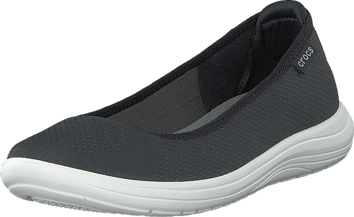 Crocs Reviva Flat W Black/white